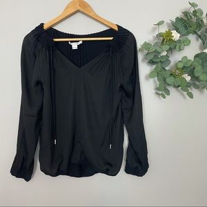 Diane Von Furstenburg Mikino Long Sleeve Top